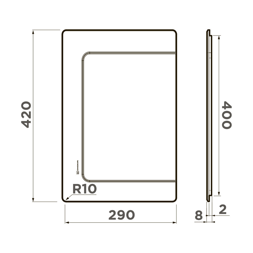 Omoikiri CB-BASIC-400 GB графит