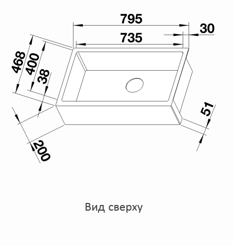  Blanco Cronos XL 8-IF нерж. сталь зеркальная полировка, отв-арм. InFino