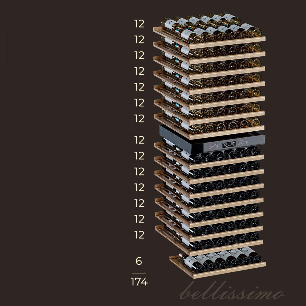 Винный шкаф Meyvel MV160-KST2