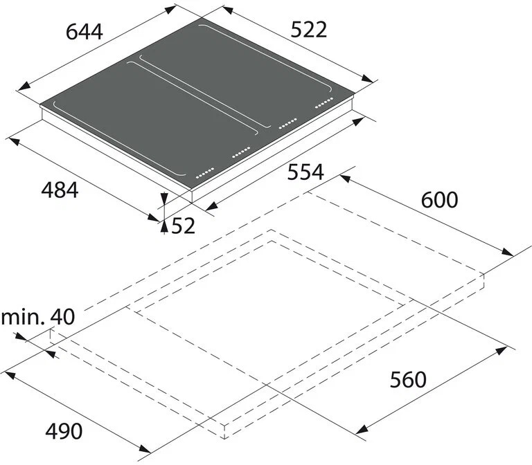  Asko HI1655G