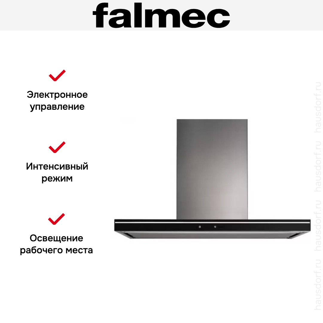  Falmec Lumina 90 Glass Black island (NRS)