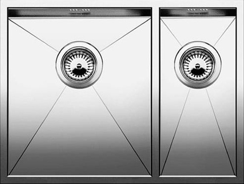  Blanco Zerox 340/180-U чаша слева нержавеющая сталь