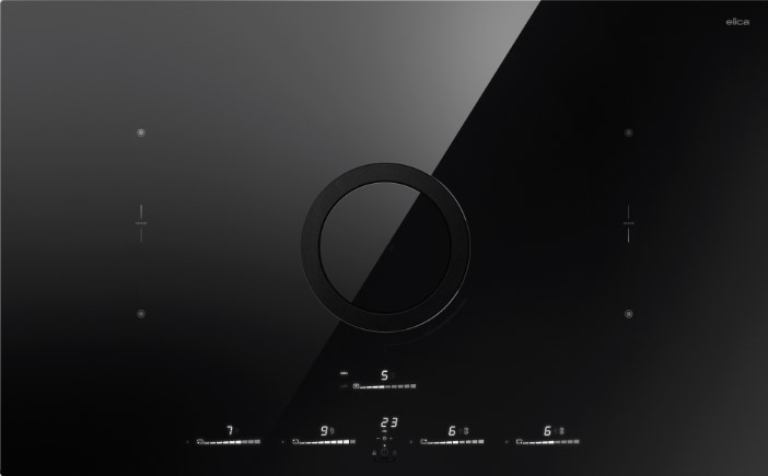 Варочная панель с вытяжкой Elica SWITCH GLOW EVO BL/A/83