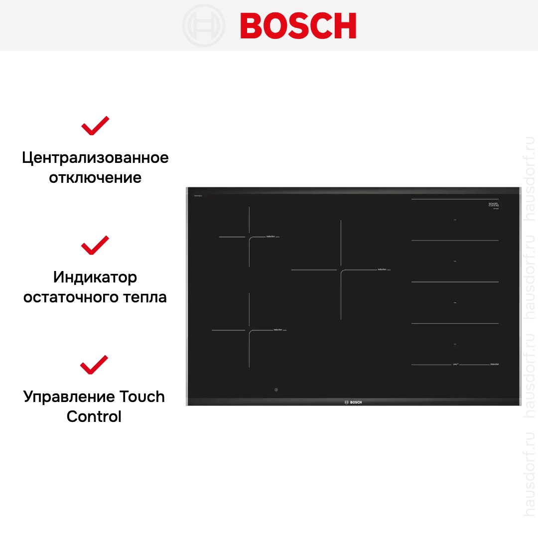 Индукционная варочная панель Bosch PXV875DC1E