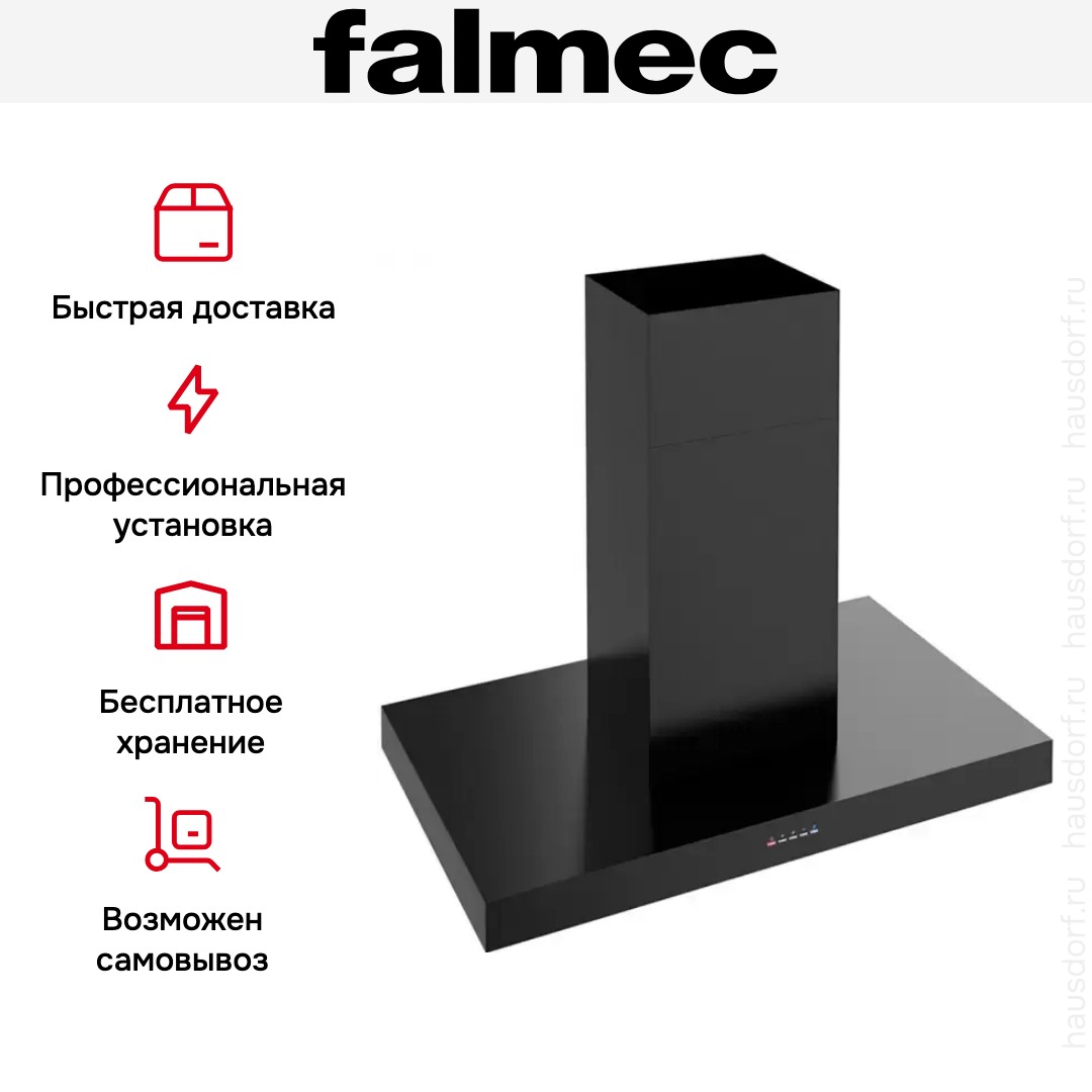  Falmec PLANE ISOLA BLACK 90 PLUS