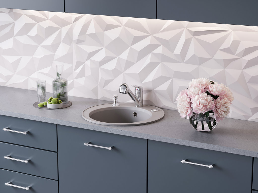  Omoikiri Miya 50R GR Tetogranit leningrad grey