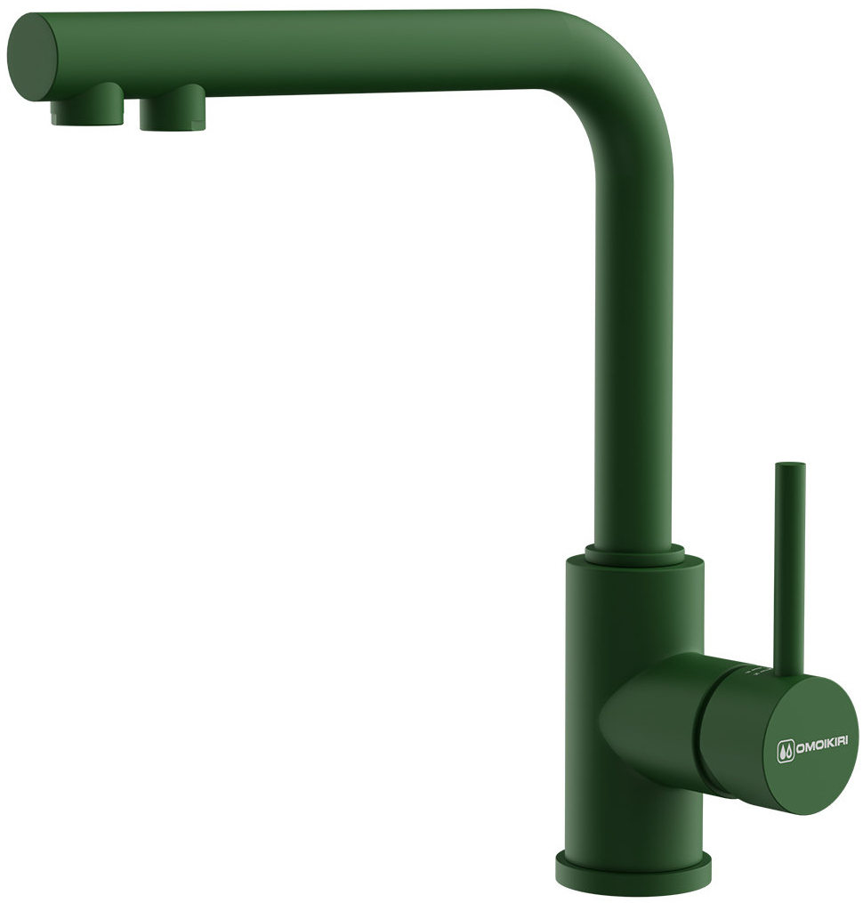Смеситель для кухни Omoikiri Nakagawa 2 Plus-RG royal green