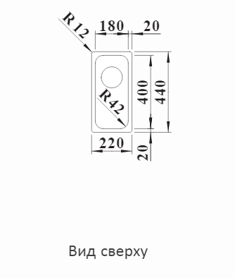  Blanco Solis 180-IF нерж. сталь полированная