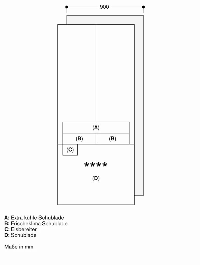 Встраиваемый многокамерный холодильник Gaggenau RVY497190