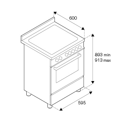  Bertazzoni MAS64L1ENET