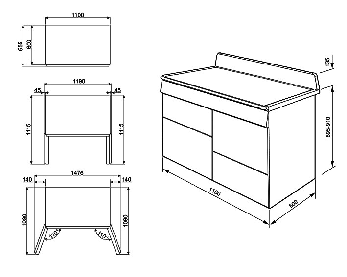  Smeg TR4110AZ