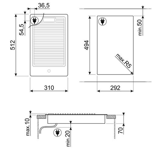 Гриль Smeg PGF30B