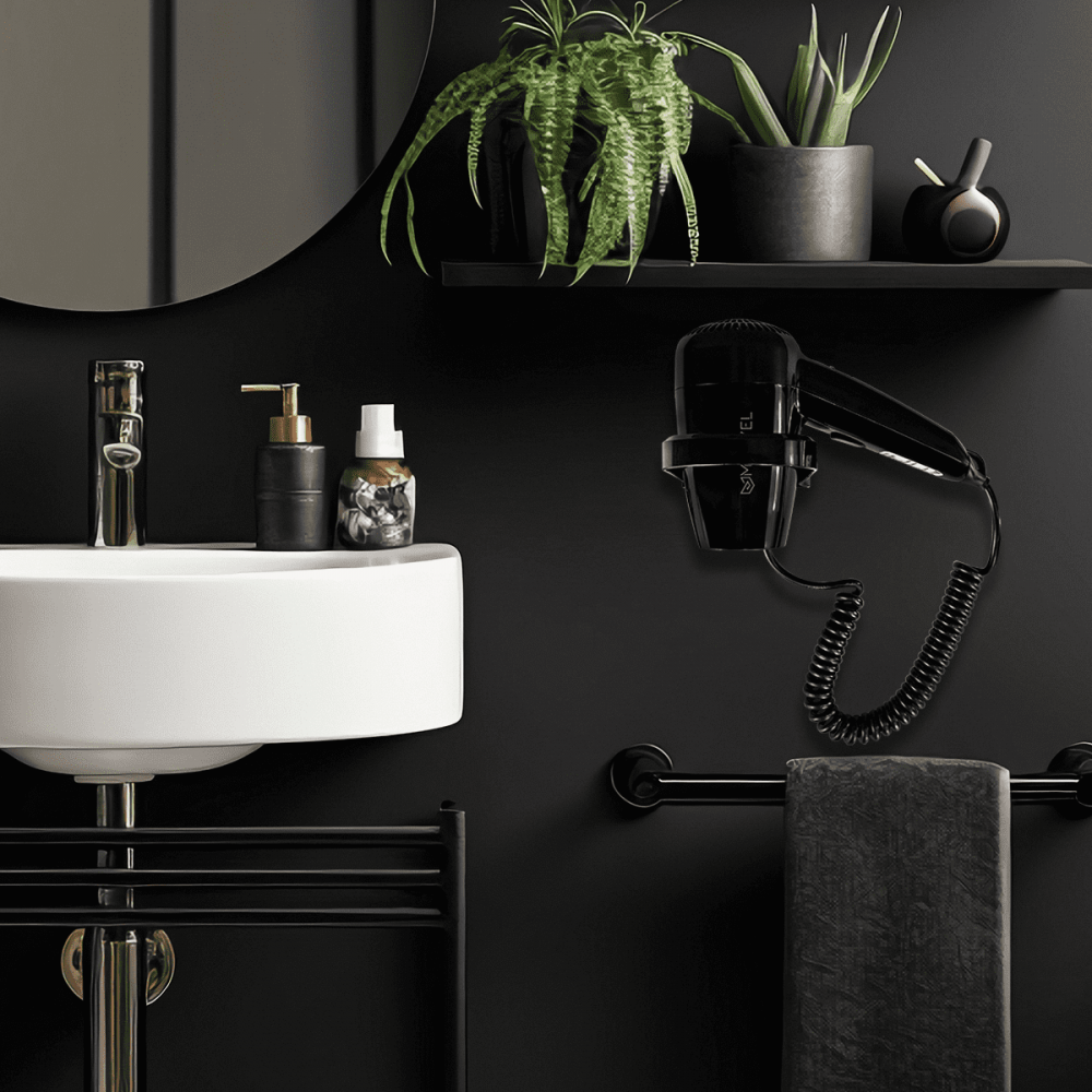 Настенный фен Meyvel MF3-1300 (Black)