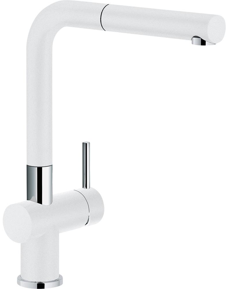  Franke Active Plus с выдвижным изливом белый