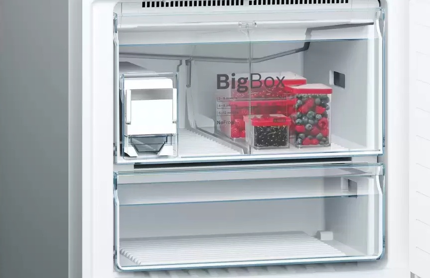 Холодильник с нижней морозильной камерой BOSCH KGN76AI22R