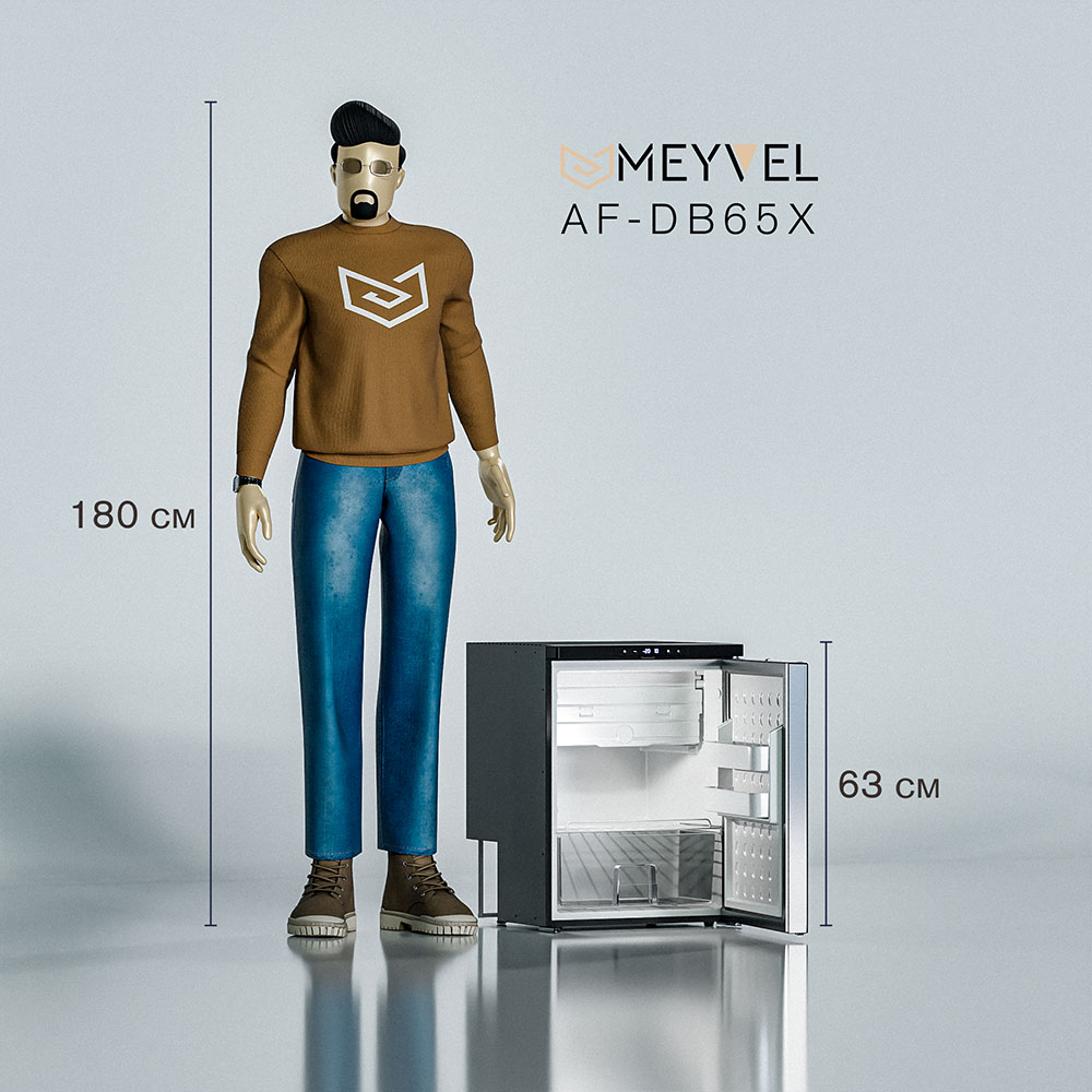 Автохолодильник Meyvel AF-DB65X