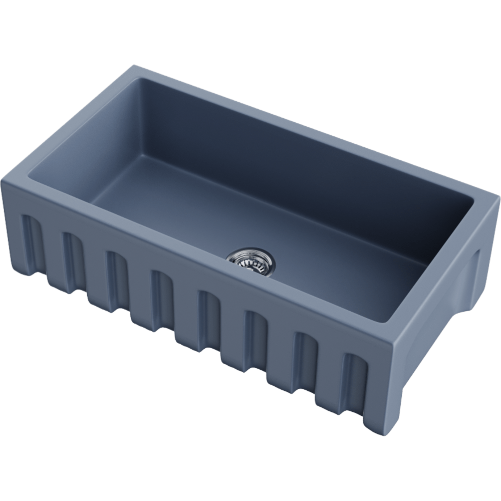 Мойка для кухни Omoikiri Mikura 91-SB Natceramic smoky blue