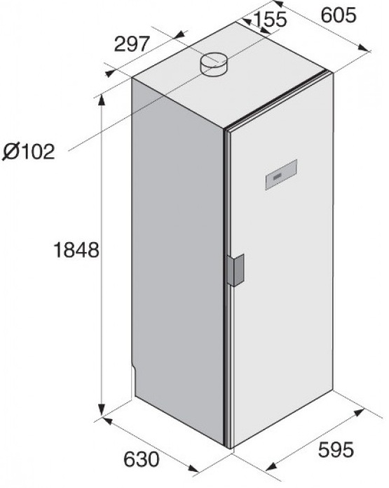 Сушильный шкаф Asko DC7784V.W