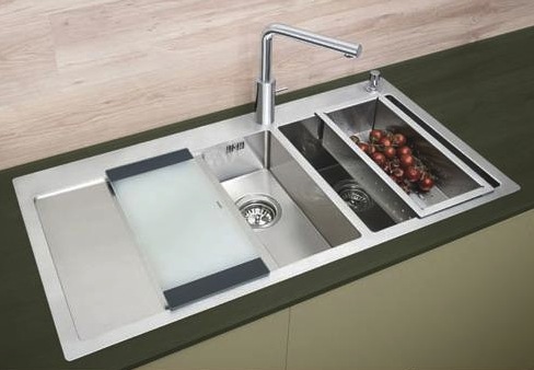  Blanco Claron 6S-IF/A крыло слева нержавеющая сталь