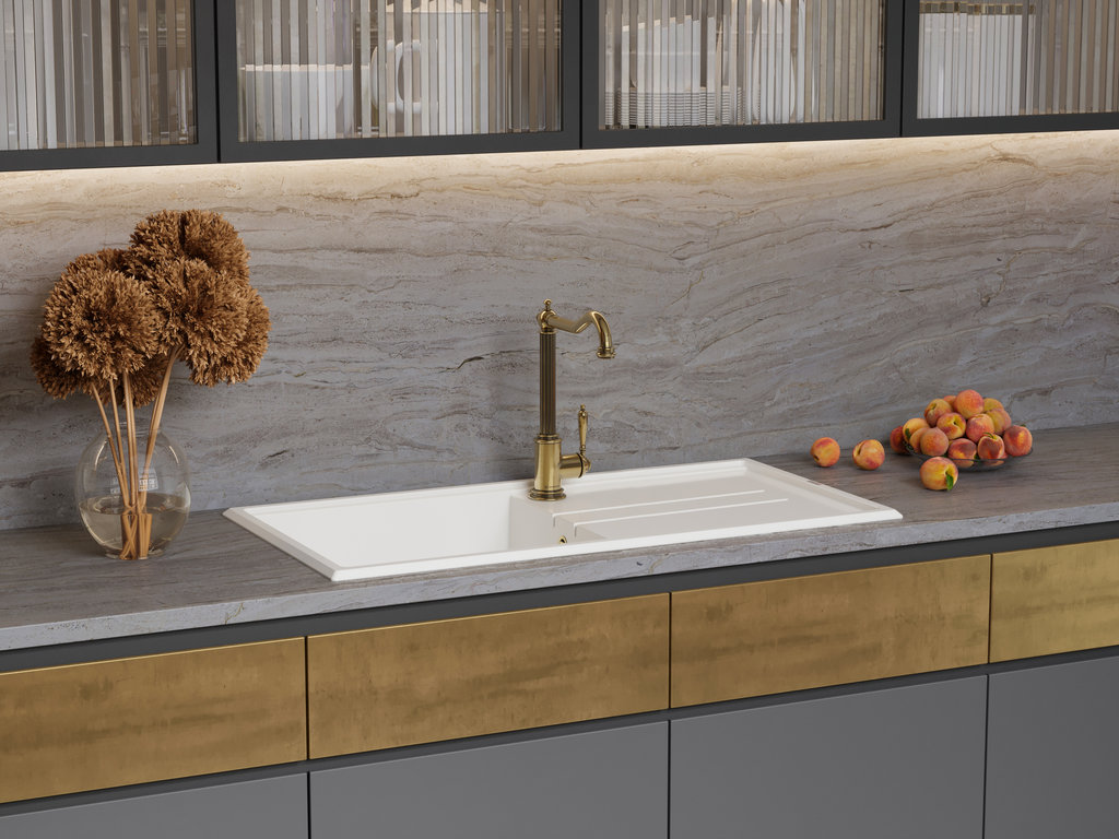  Omoikiri Tedori 100-WH белый