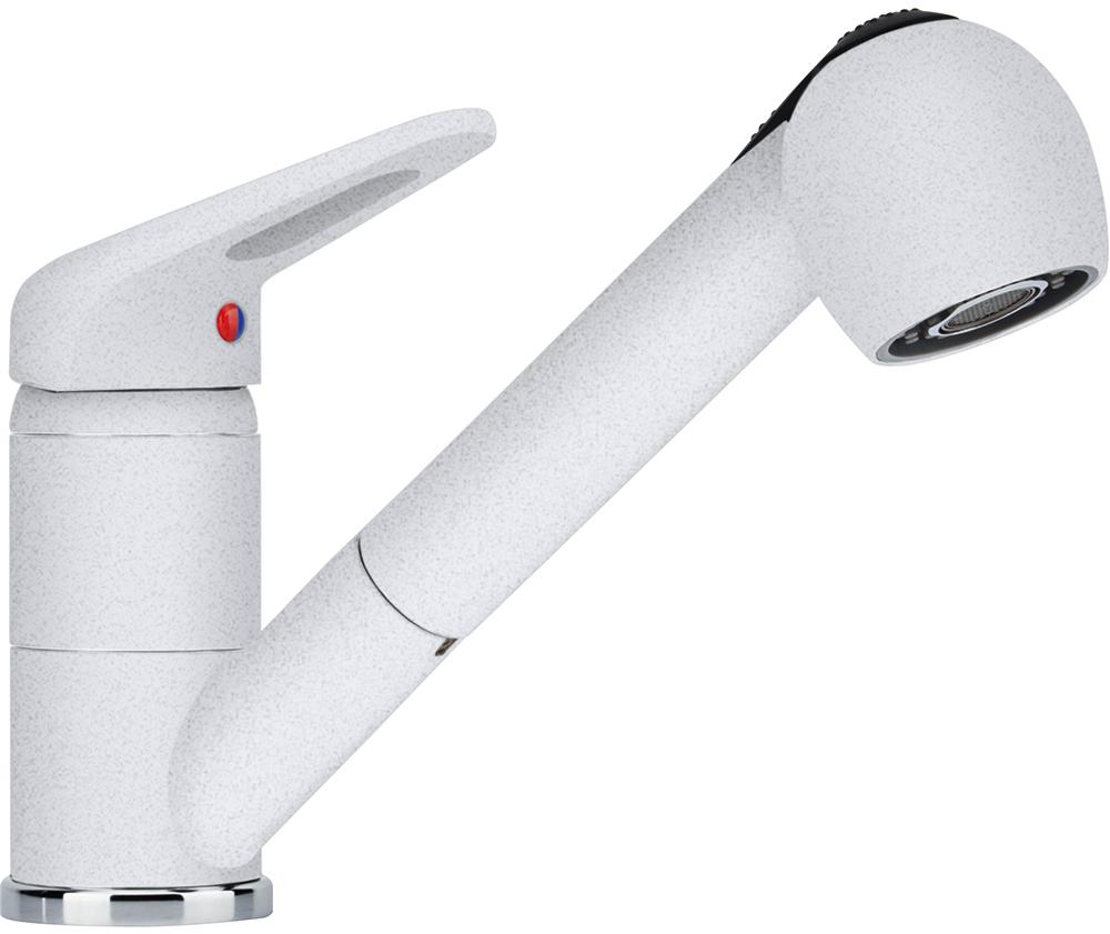  Franke Novara Plus с выдвижным шлангом белый