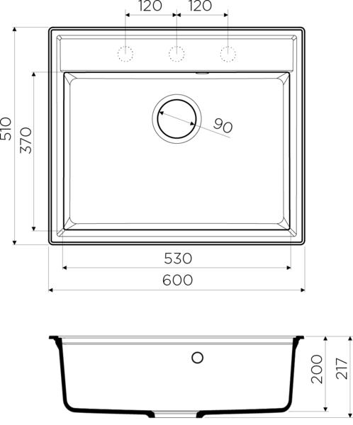  Omoikiri Daisen 60-PA пастила