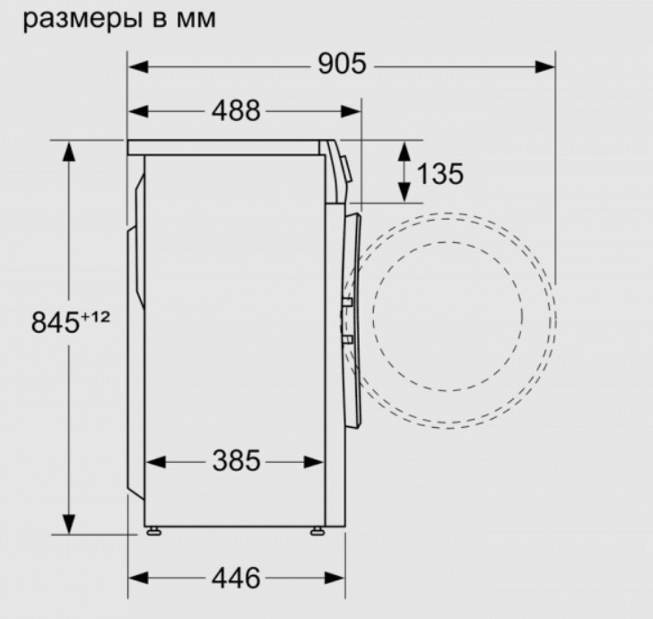 Узкая стиральная машина BOSCH WLP20260OE