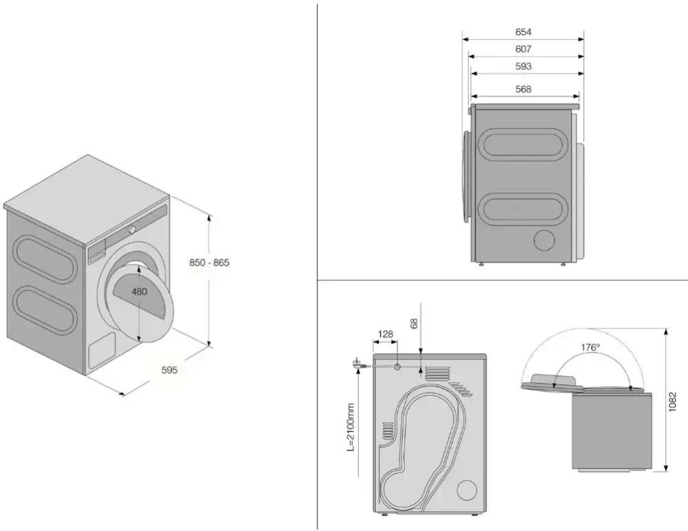 Сушильная машина Asko T608HX.S