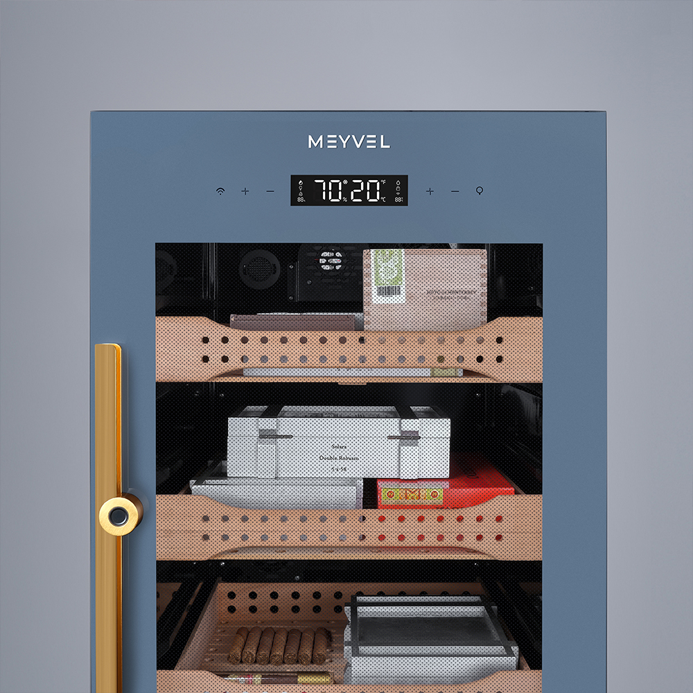 Хьюмидор шкаф Meyvel MC-200BK (PRO)