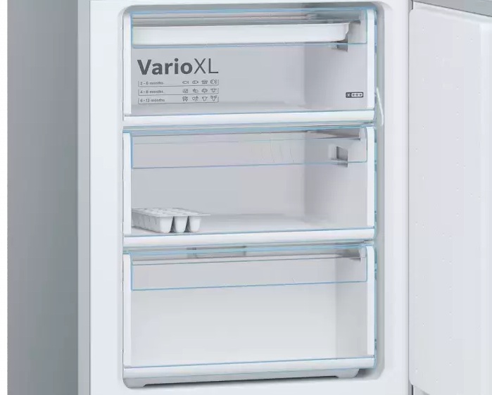 Холодильник с нижней морозильной камерой BOSCH KGE39XL21R