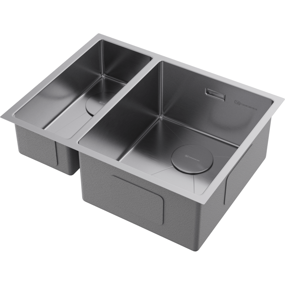 Мойка для кухни Omoikiri Taki 58-2-U/IF-IN-R нерж. сталь, чаша справа