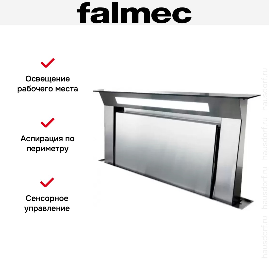  Falmec Down Draft 90 Steel