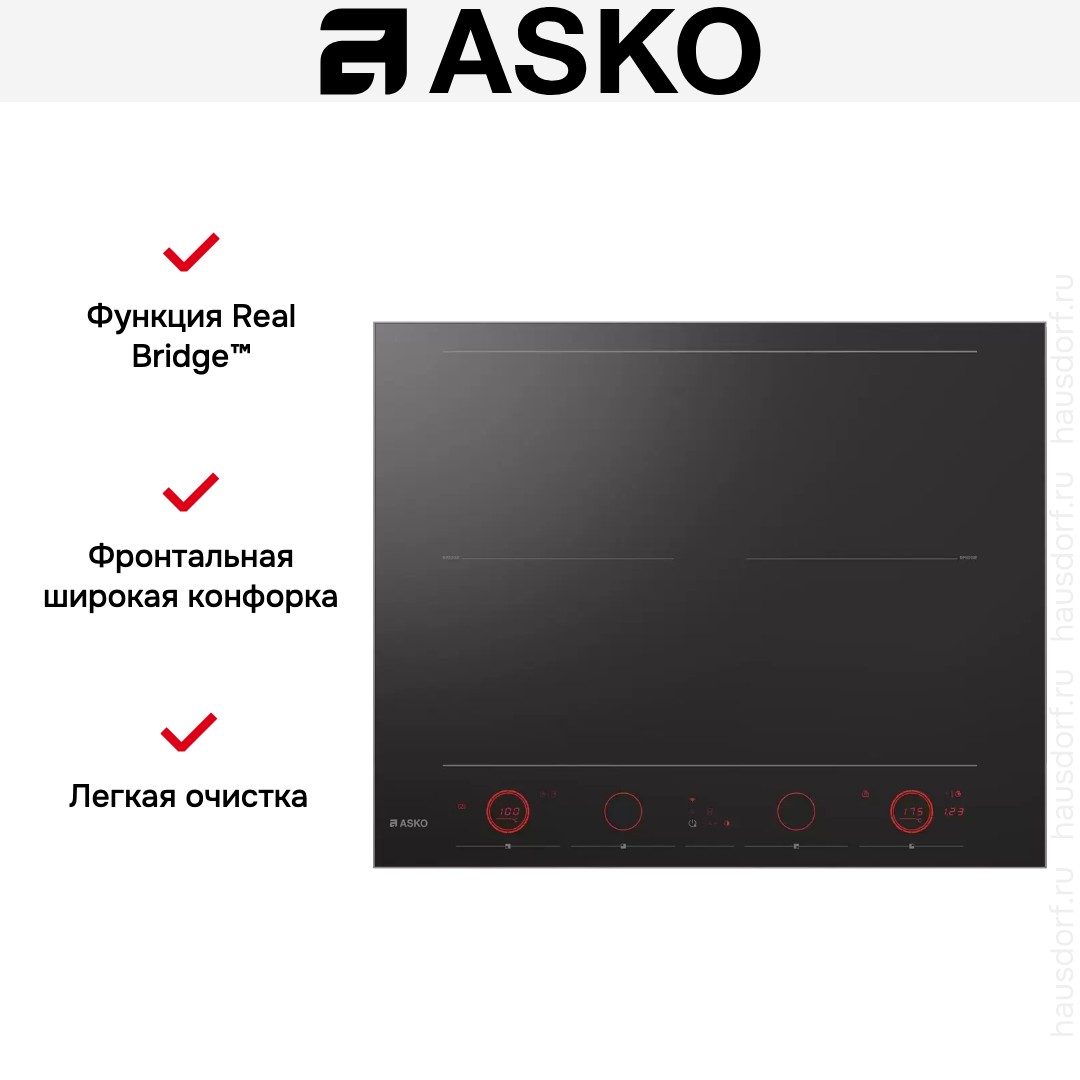 Индукционная варочная панель Asko HID654GC