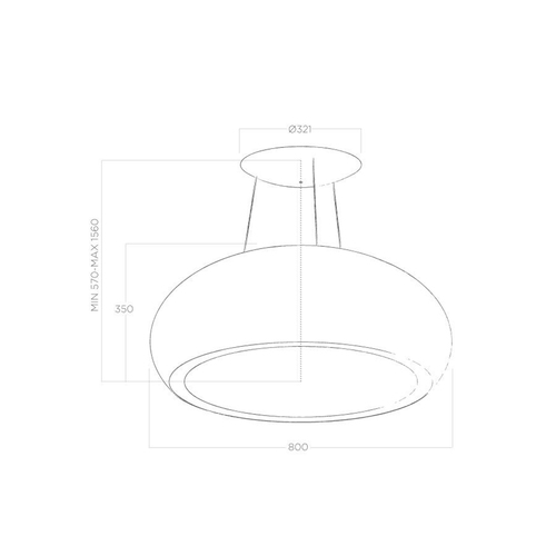  Elica SEASHELL BL/F/80