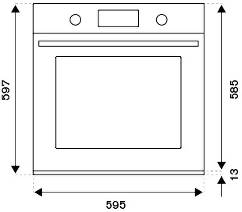Духовой шкаф Bertazzoni F609PROESX