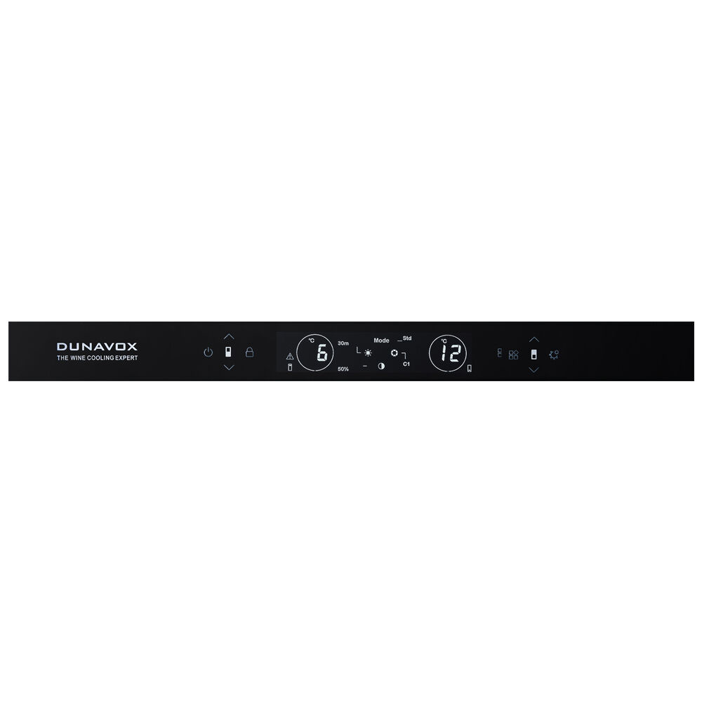 Винный шкаф Dunavox DVS-70.185DSS