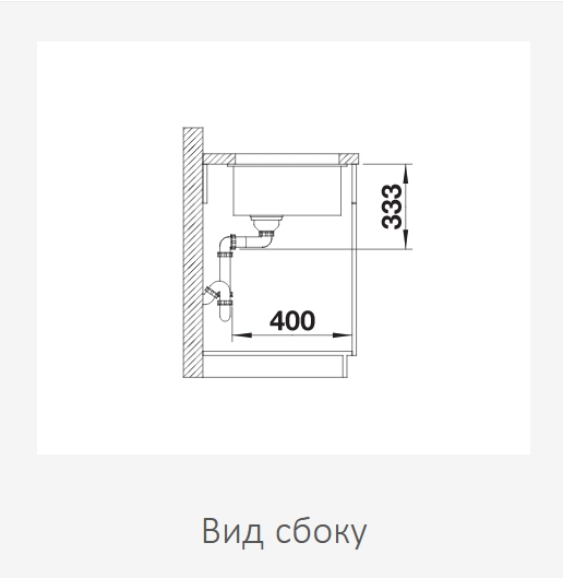  Blanco Rotan 400-U Silgranit белый