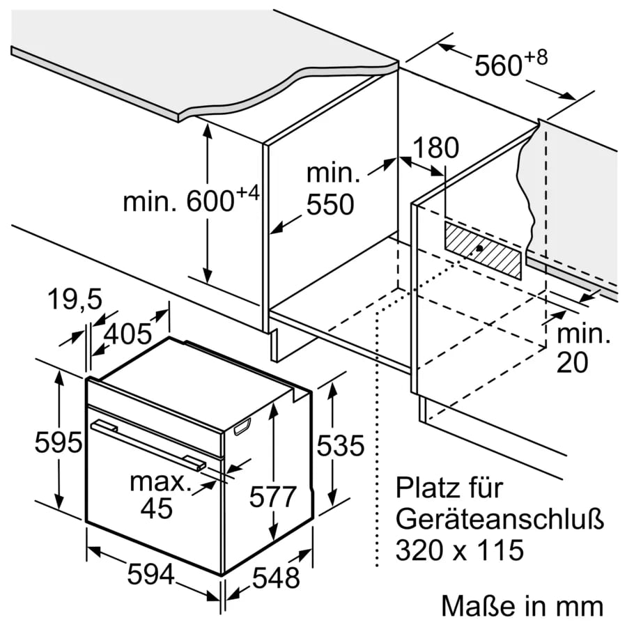 Духовой шкаф Bosch HNG978QB1