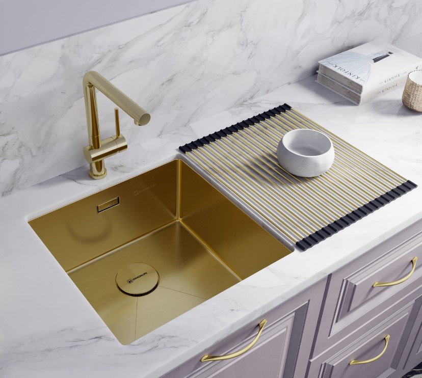 Omoikiri Roll-01-LG светлое золото