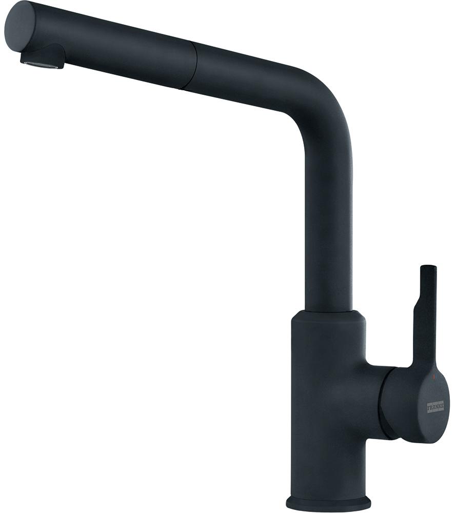  Franke Urban с выдвижным шлангом матовый черный