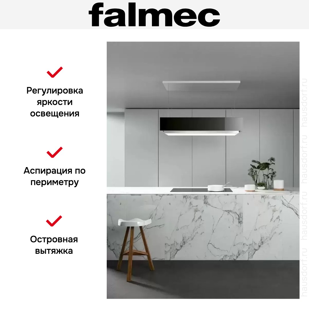  Falmec CIRCLE.TECH Levante 120 ISOLA black (600)