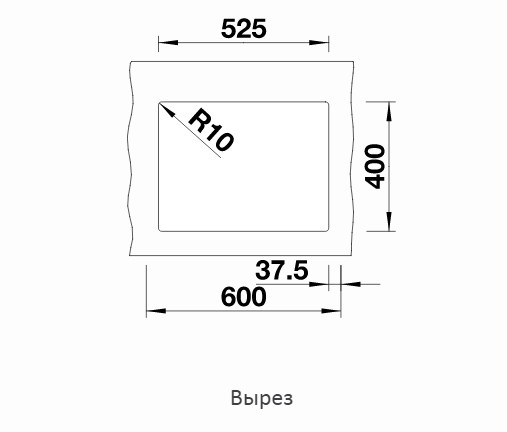  Blanco Subline 340/160-U черный чаша слева, отводная арматура InFino